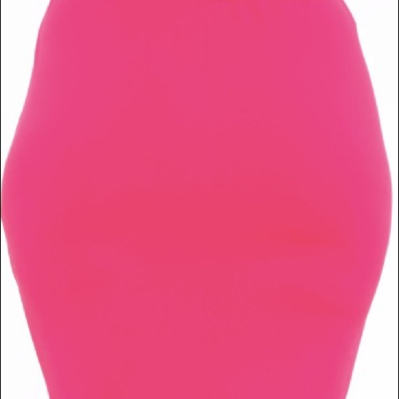 Better Than Ever Midi Skirt - Fuchsia - Picture 2 of 2